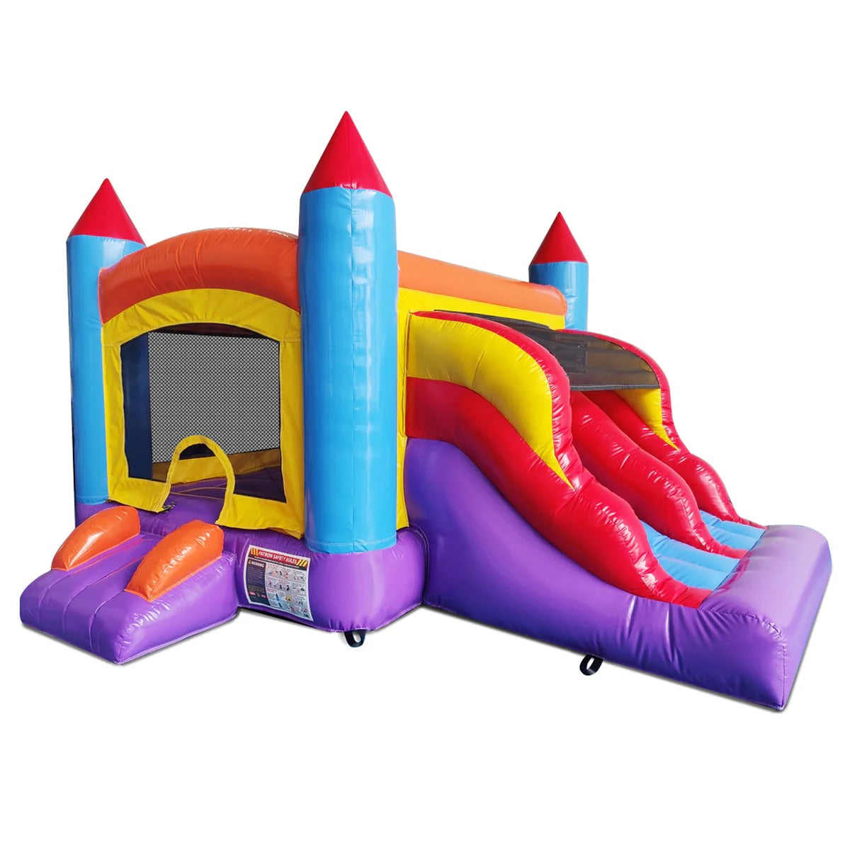 Mini Bounce House with Slide ( Comercial Quality)